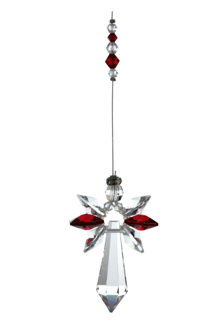 Wild Things Large Crystal Guardian Angel Garnet