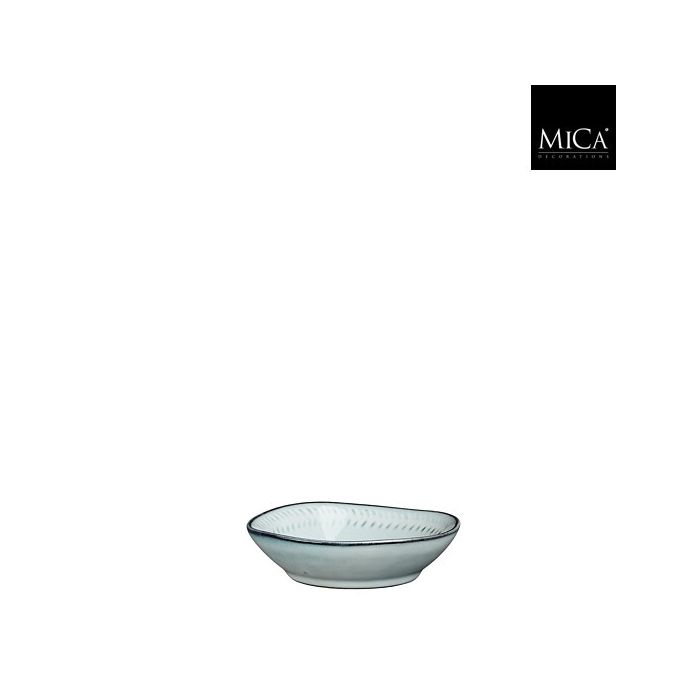 Mica Racco Stoneware Bowl Light Grey 12cm