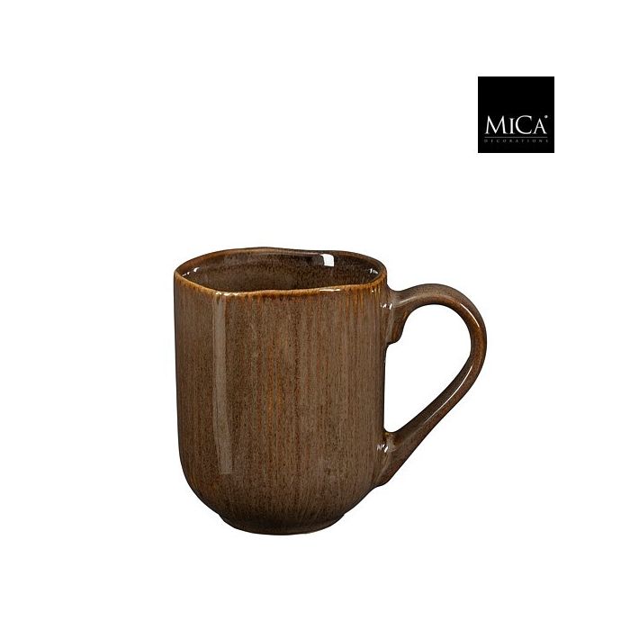 Mica Nusa Stoneware Mug Brown