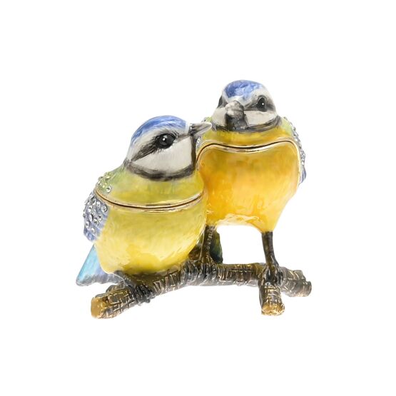 Stratton Treasured Trinkets - Pair of Blue Tits