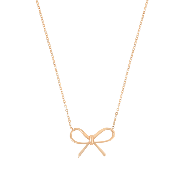 Tipperary Crystal Bow - Pendant Gold