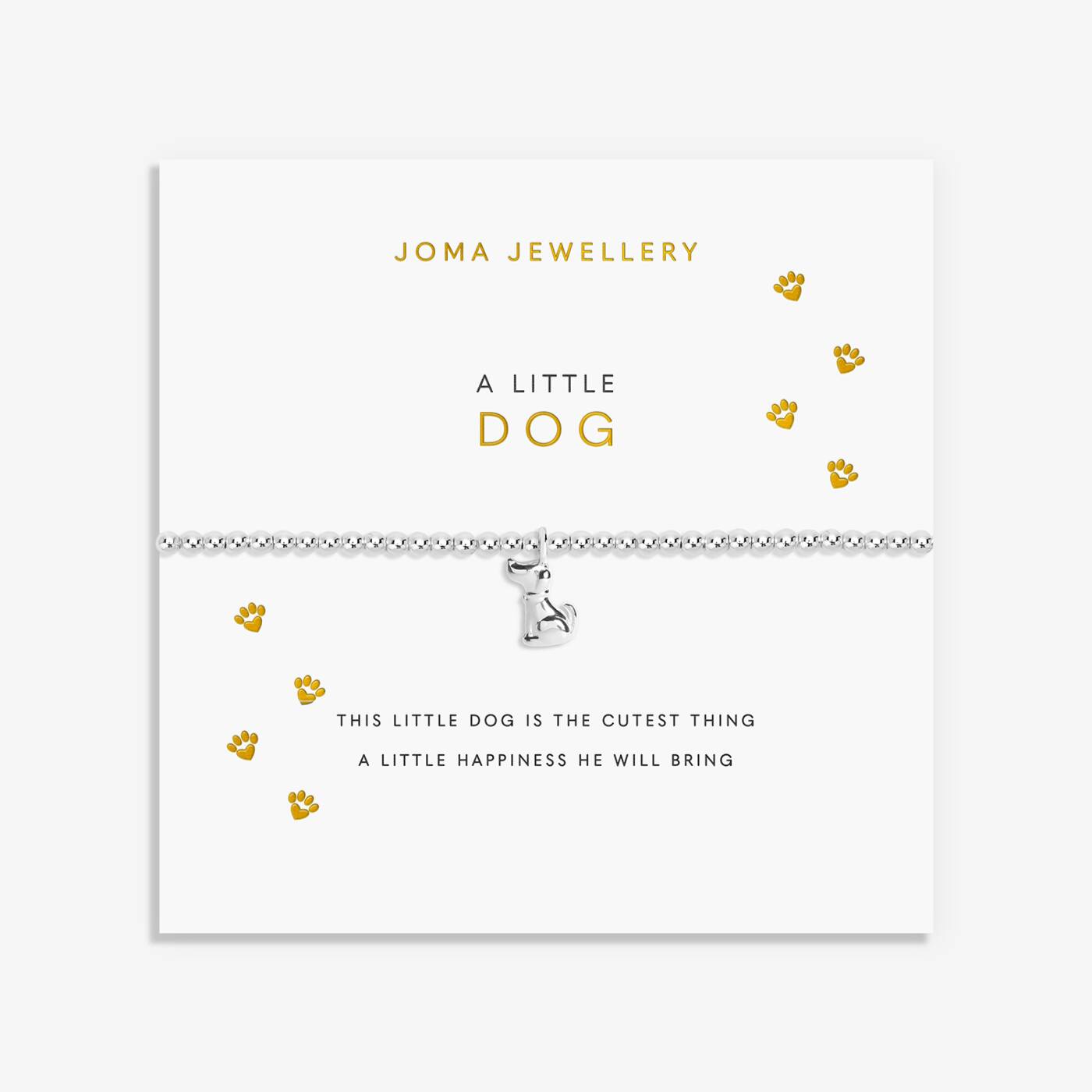 Joma Jewellery A Little 'Dog' Bracelet