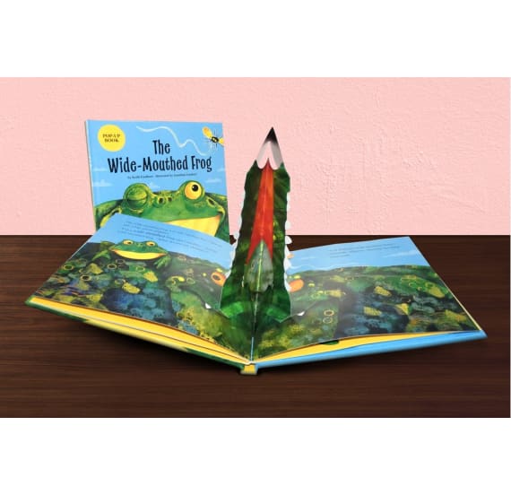 Pop Up Wide Mouthed Frog Book