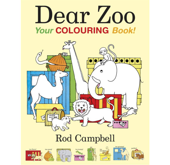 Dear Zoo Your Colouring Book