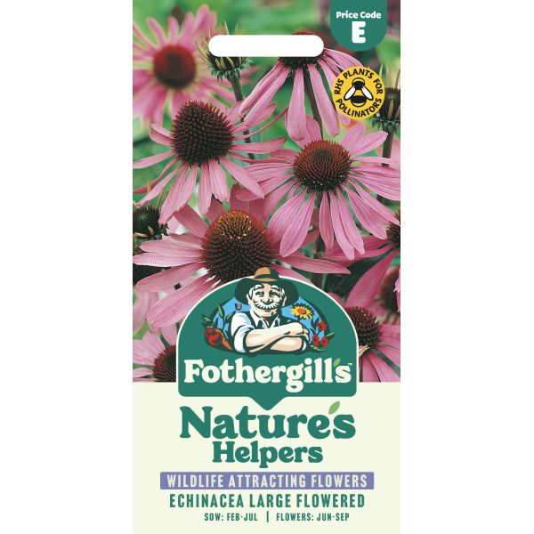Mr Fothergills Natures Helpers Echinacea Large Flowered