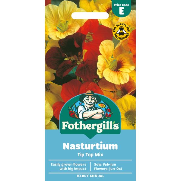 Mr Fothergills Nasturtium Tip Top Mix