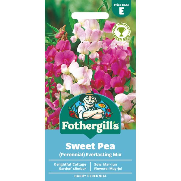 Mr Fothergills Sweet Pea Perennial Everlasting Mix