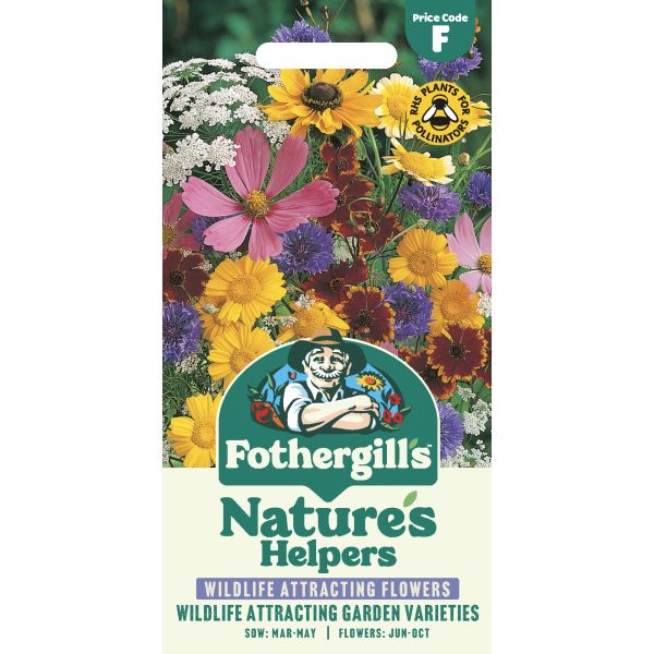 Mr Fothergills Natures Helpers Wildlife Attracting Garden Varieties Mix