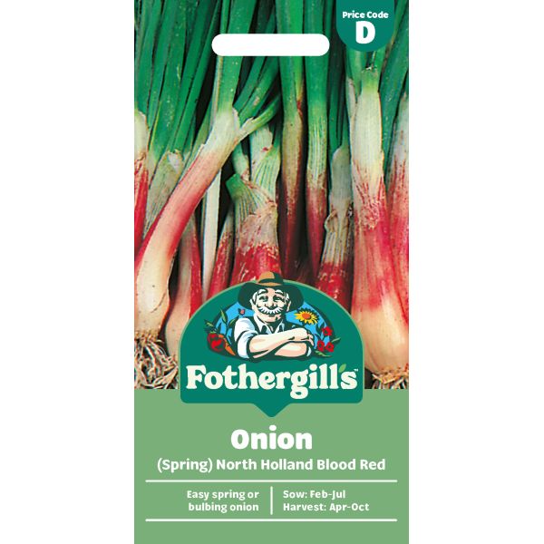 Mr Fothergills Onion (Spring) North Holland Blood Red