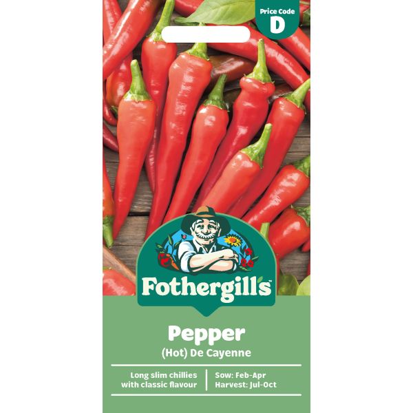 Mr Fothergills Pepper (Hot) De Cayenne