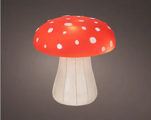 Lumineo Illuminated Micro LED Mushroom 12cm