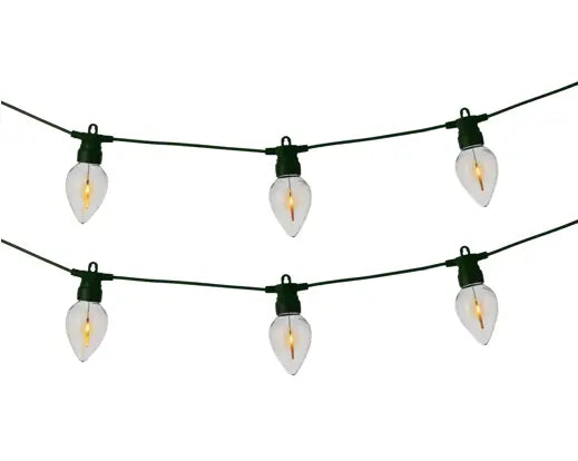 Lumineo Premium Party Lights Flame Effect Indoor/Outdoor 8 LED 350cm