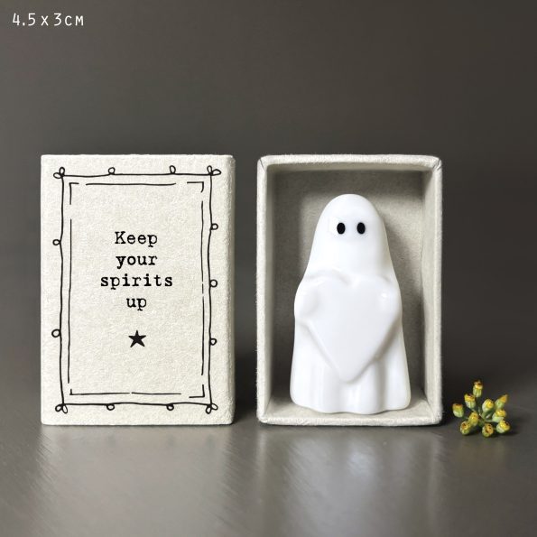 East of India Matchbox-Ghost Spirits Up