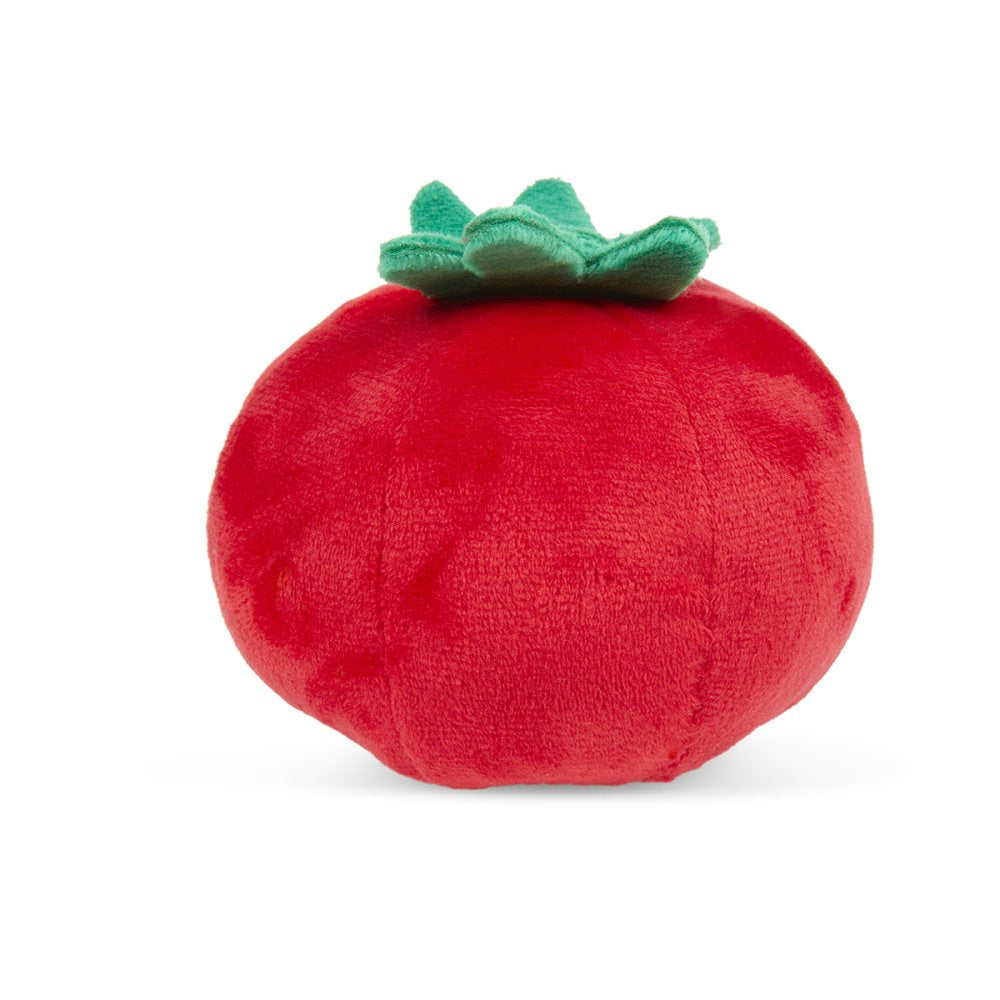 Petface Greenfingers Tigan Tomato Plush Dog Toy