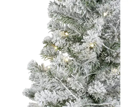 Everlands Imperial Mini Snowy Lit Tree Warm White 90cm