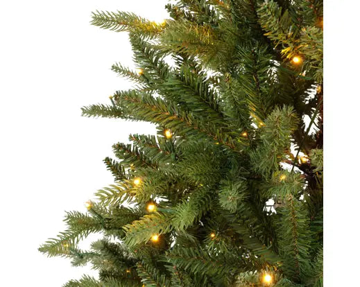 Everlands Lit Allison Pine Green, Warm White & Classic Warm Artificial Tree