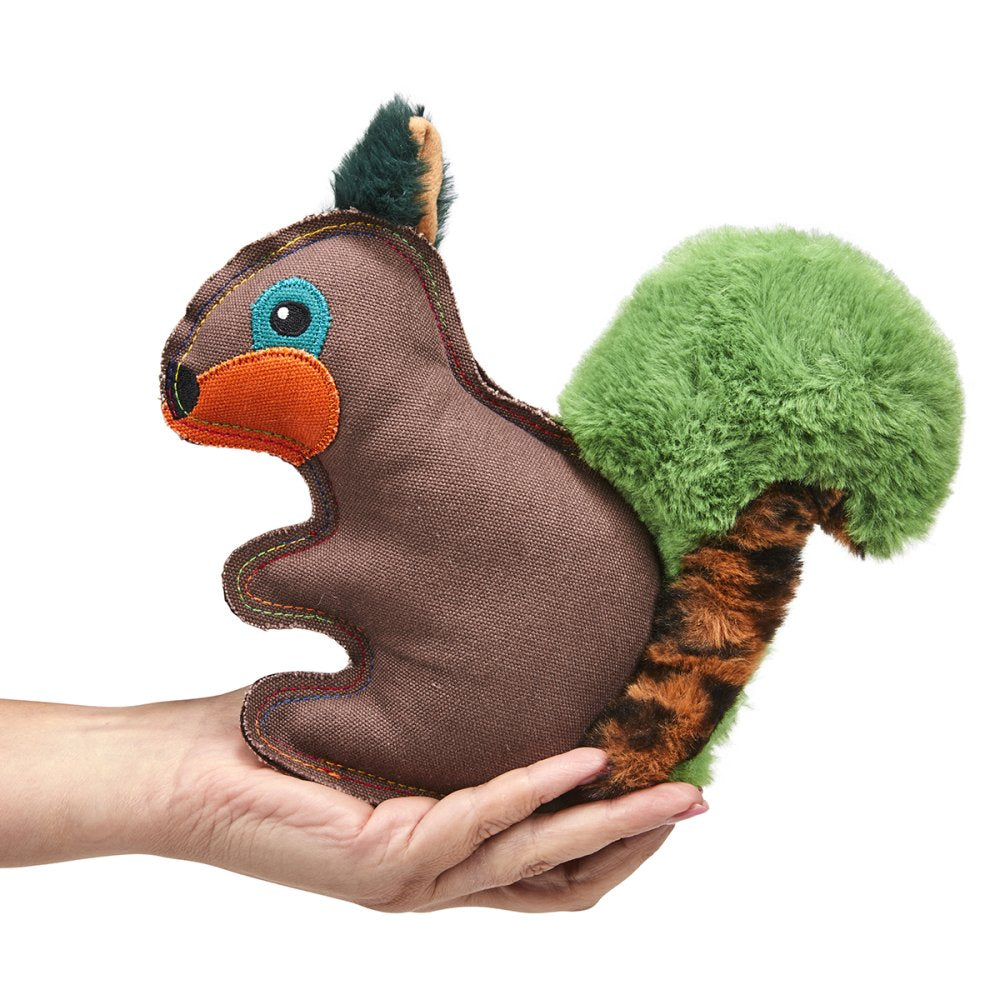 Petface Salina Squirrel Plush Dog Toy