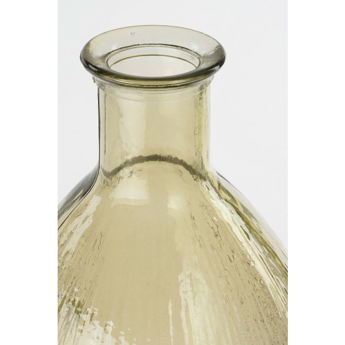 Mica Firenza Recycled Glass Bottle Light Brown 59cm