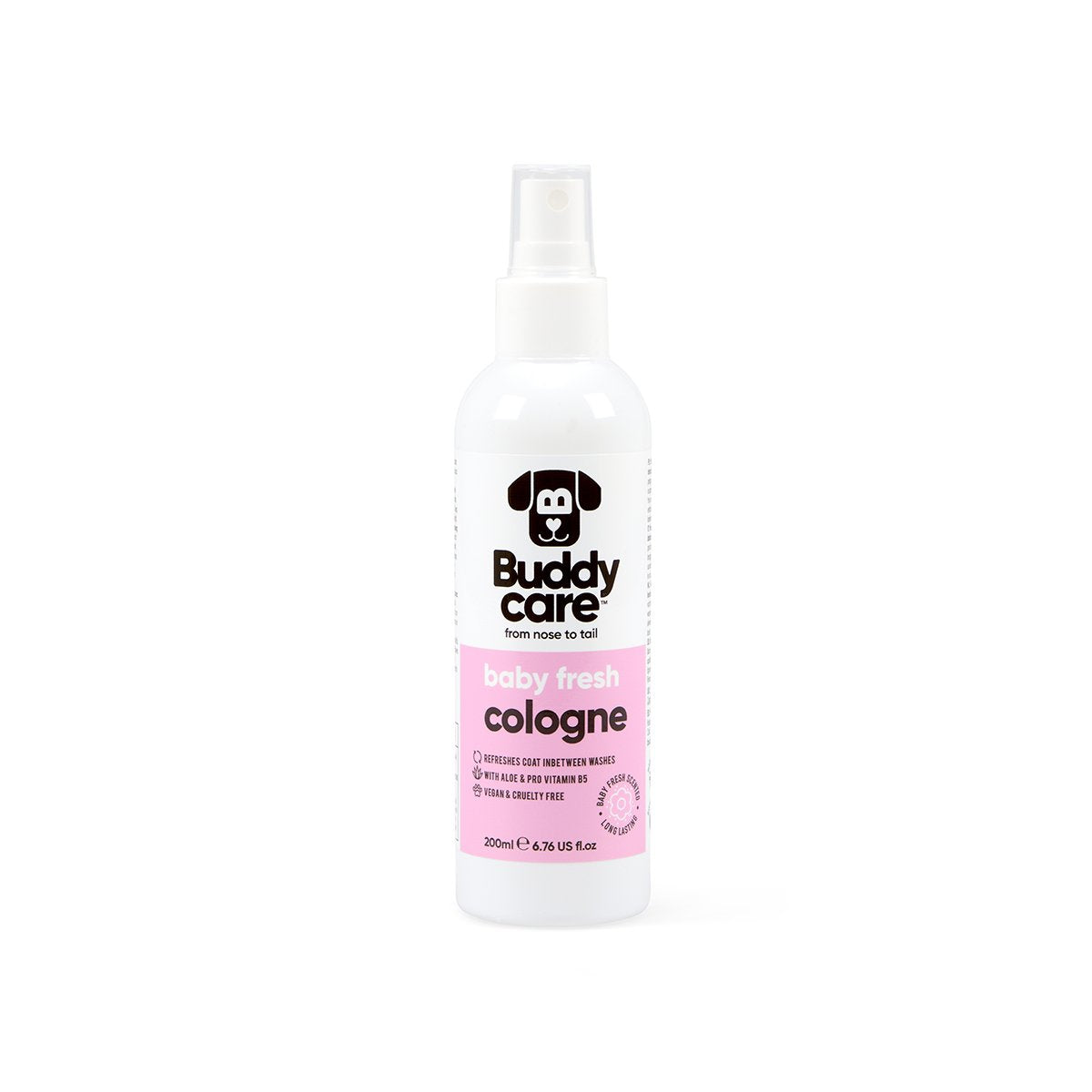 Petface Buddycare Dog Cologne Baby Fresh 200ml