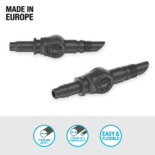 Gardena Connector 4.6 mm 3/16" 10pk
