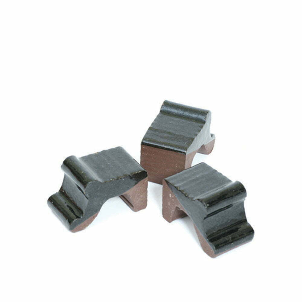 Apta Large Glazed Feet Green Pack of 3
