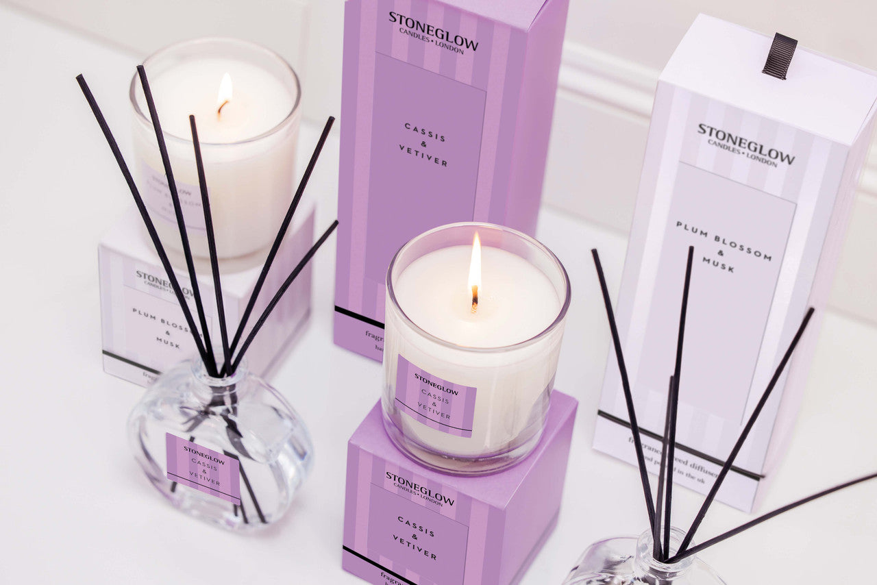 Stoneglow Reed Diffuser Cassis & Vetiver 120ml