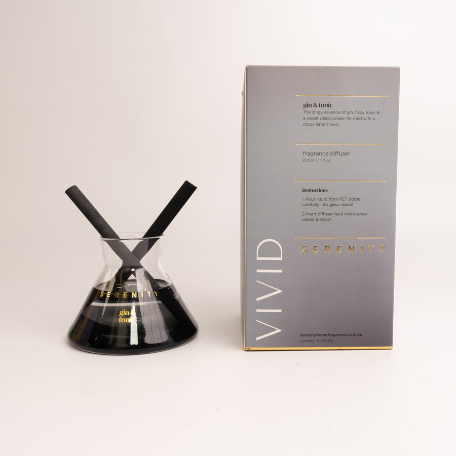 Vivid Serenity Diffuser Gin & Tonic 200ml