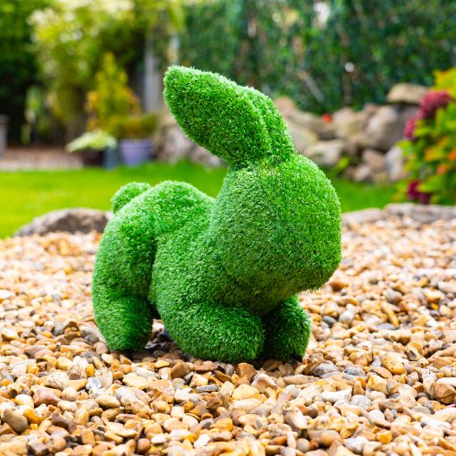 Greenkey Grass Animal Rabbit 25cm - Lying Bunny Rabbit Bonnie