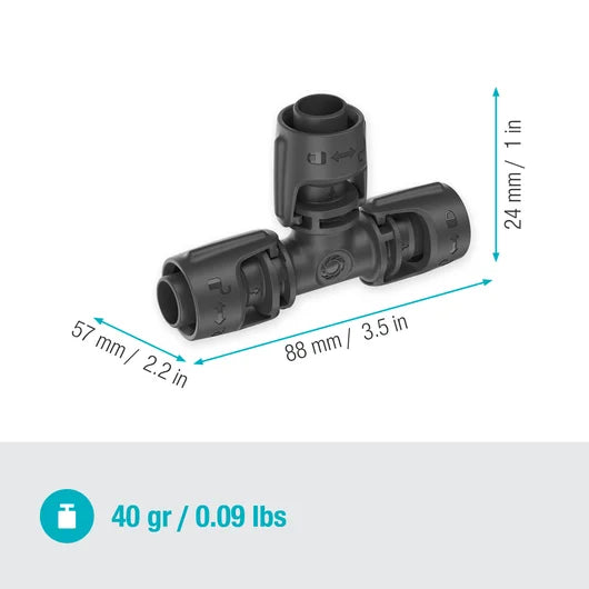Gardena T-Joint 13 mm (1/2") 2pk