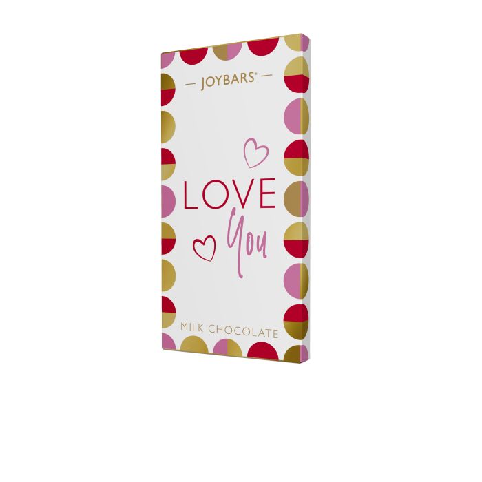 Joypots Love You Milk Chocolate Bar in SRP 80g