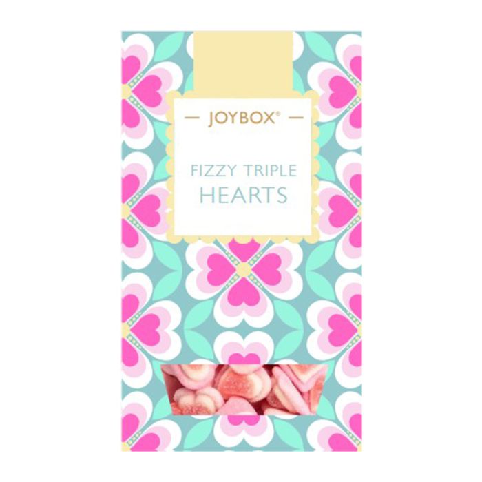 Joypots Fizzy Triple Hearts Box 150g