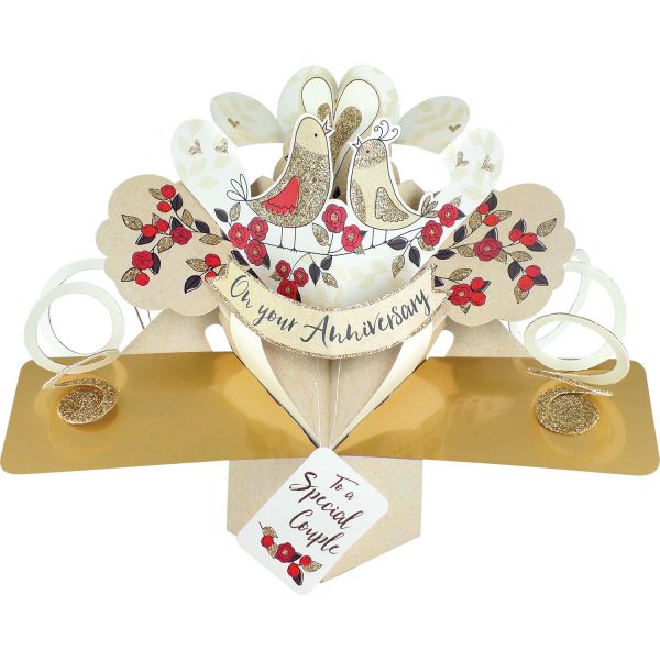 Suki 3D Pop Up Anniversary Card – Your Anniversary Special Couple