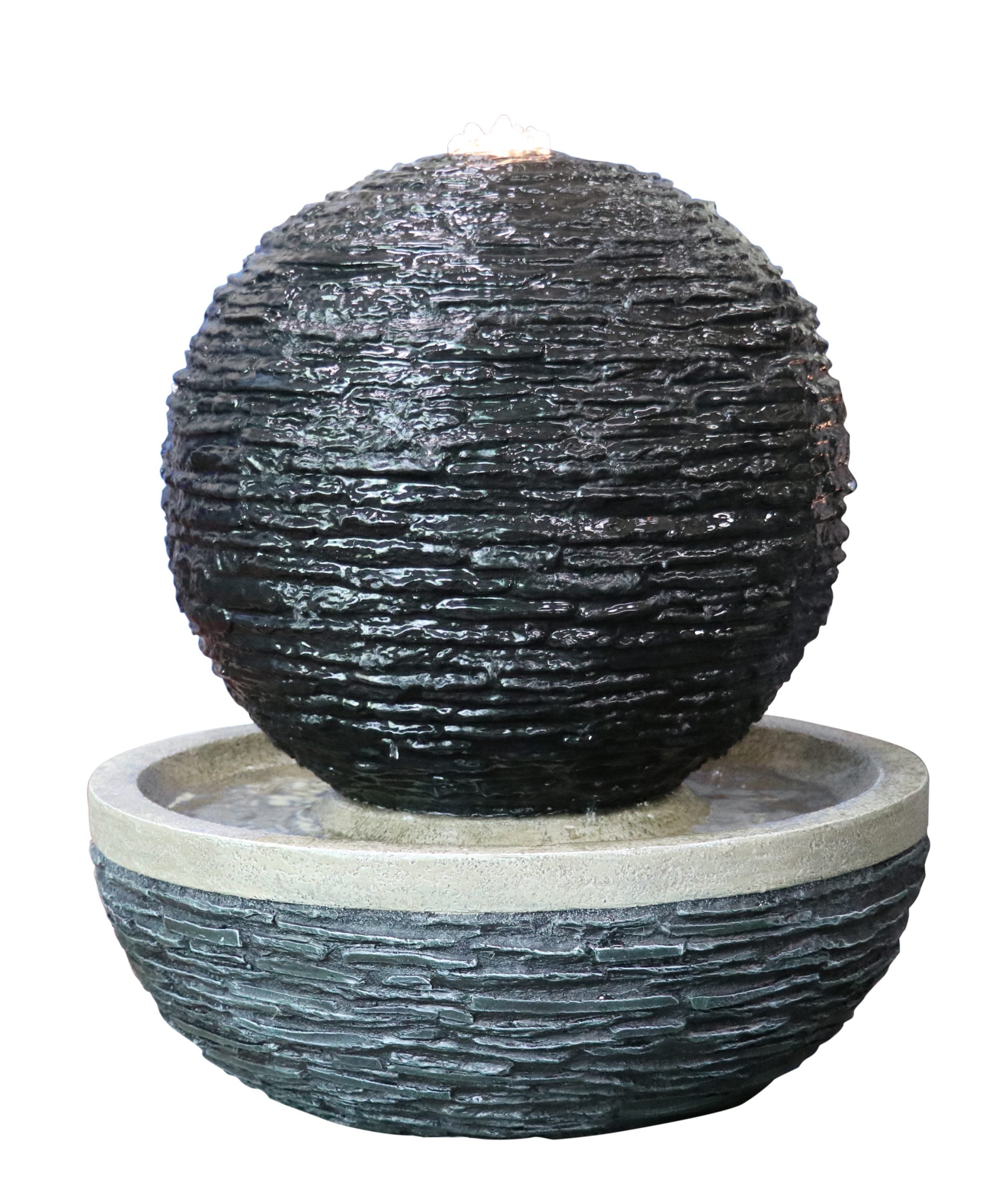 Hamac Erskine Slate Sphere Mains Powered Water Feature
