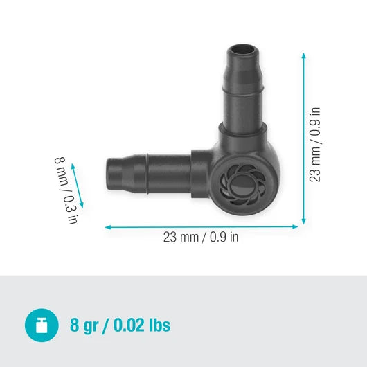 Gardena L-Joint 4.6 mm (3/16") 10pk