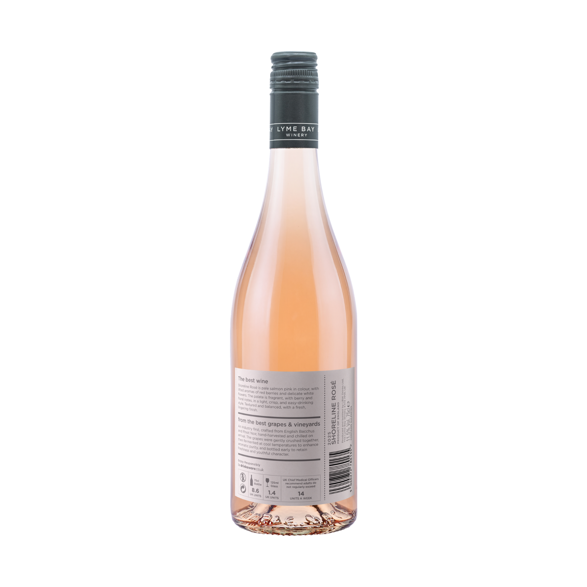 Lyme Bay Shoreline Rosé 2025 75cl