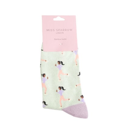 Miss Sparrow Jogging Socks Mint