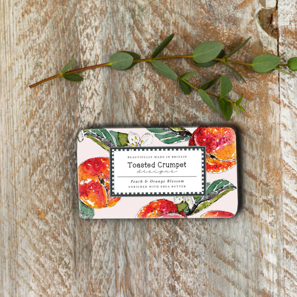 Toasted Crumpet Peach & Orange Blossom Soap