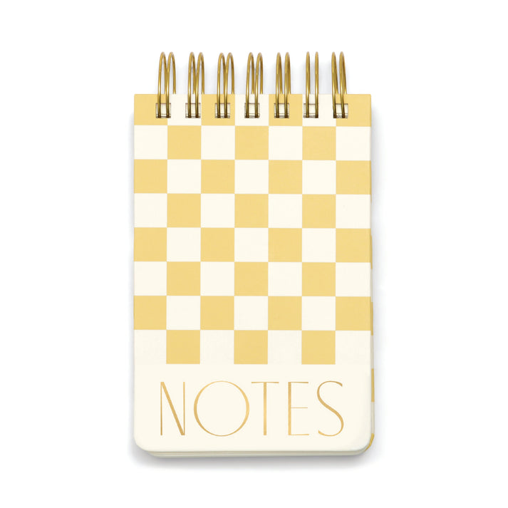 Designworks Collective Twin Wire Notepad Checks
