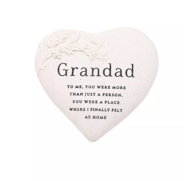 Thoughts of You Graveside Branch Heart - Grandad