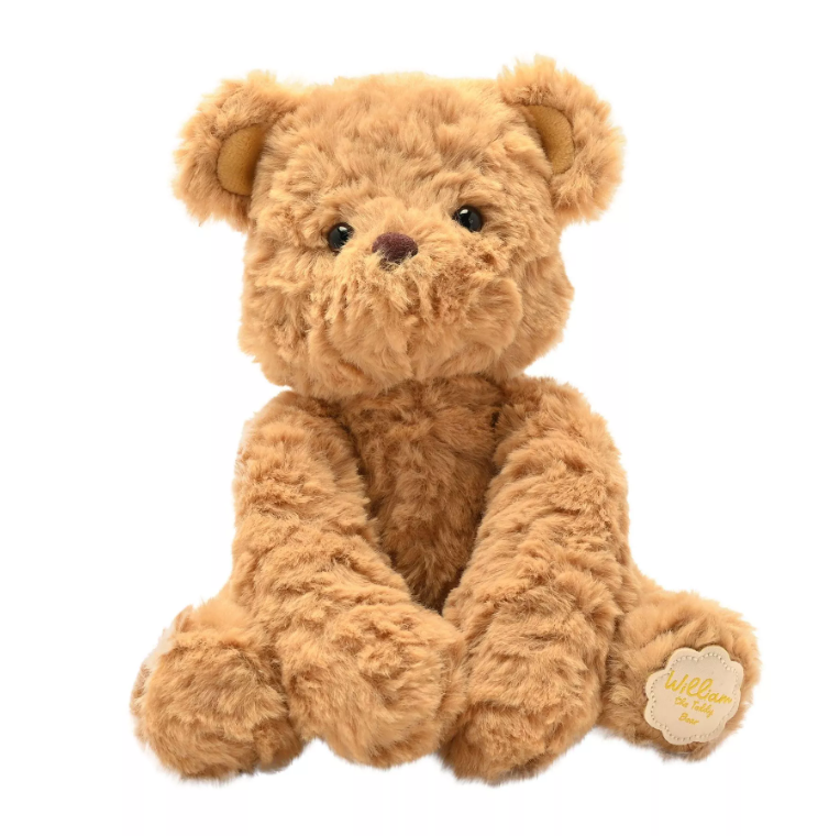 Softies William The Plush Sitting Brown Teddy Bear 22cm