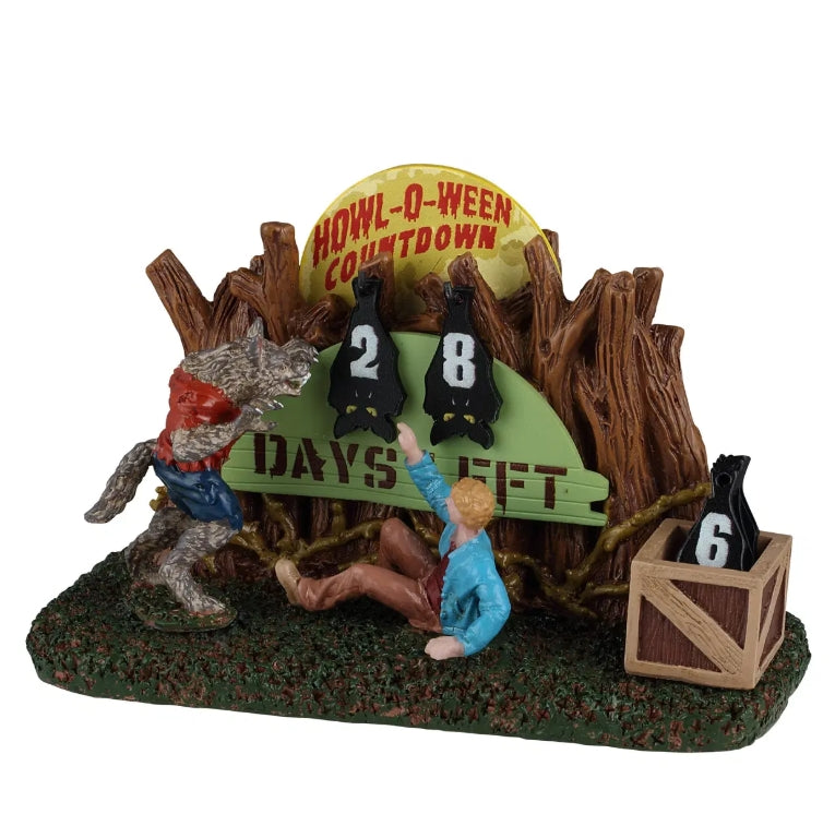Lemax Howl-O-Ween Countdown 63806