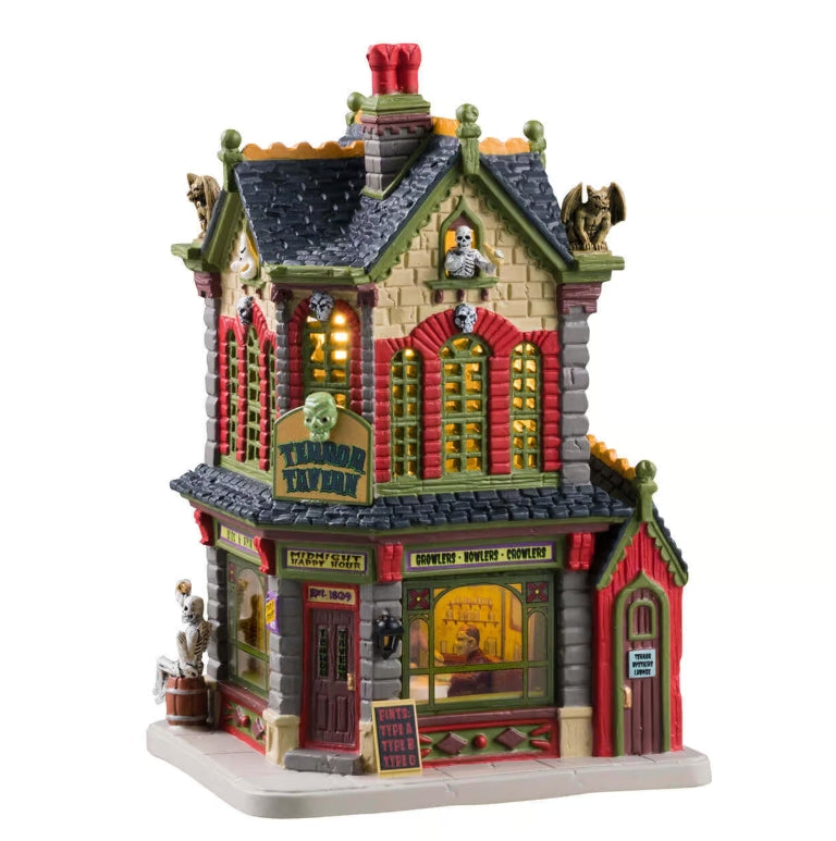 Lemax Terror Tavern With Adaptor 45213-UK
