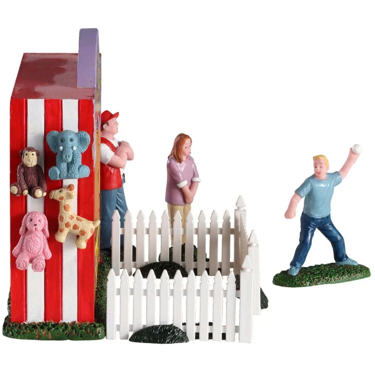 Lemax Tin Can Alley Set Of 7 93429