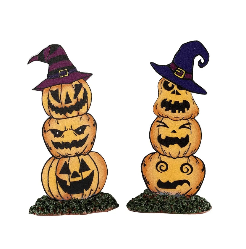 Lemax Spooky Yard Signs Set Of 2 64623