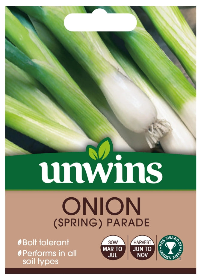 Unwins Spring Onion Parade Seeds