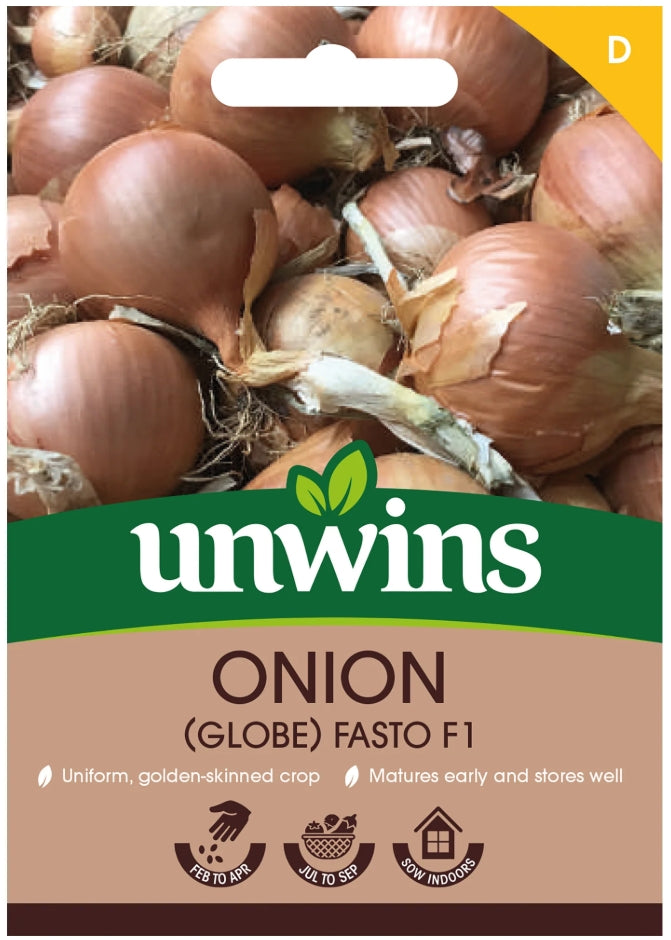 Unwins Onion Fasto F1 Seeds