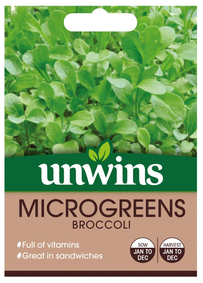 Unwins MicroGreens Broccoli Seeds