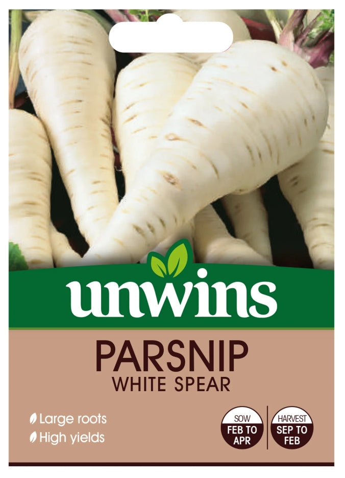 Unwins Parsnip White Spear