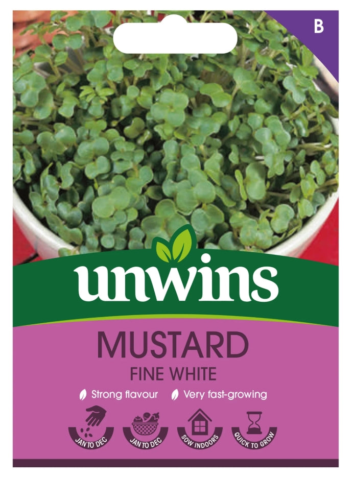 Unwins Mustard Fine White Seeds