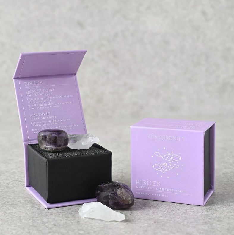 Serenity Zodiac Crystal Sets